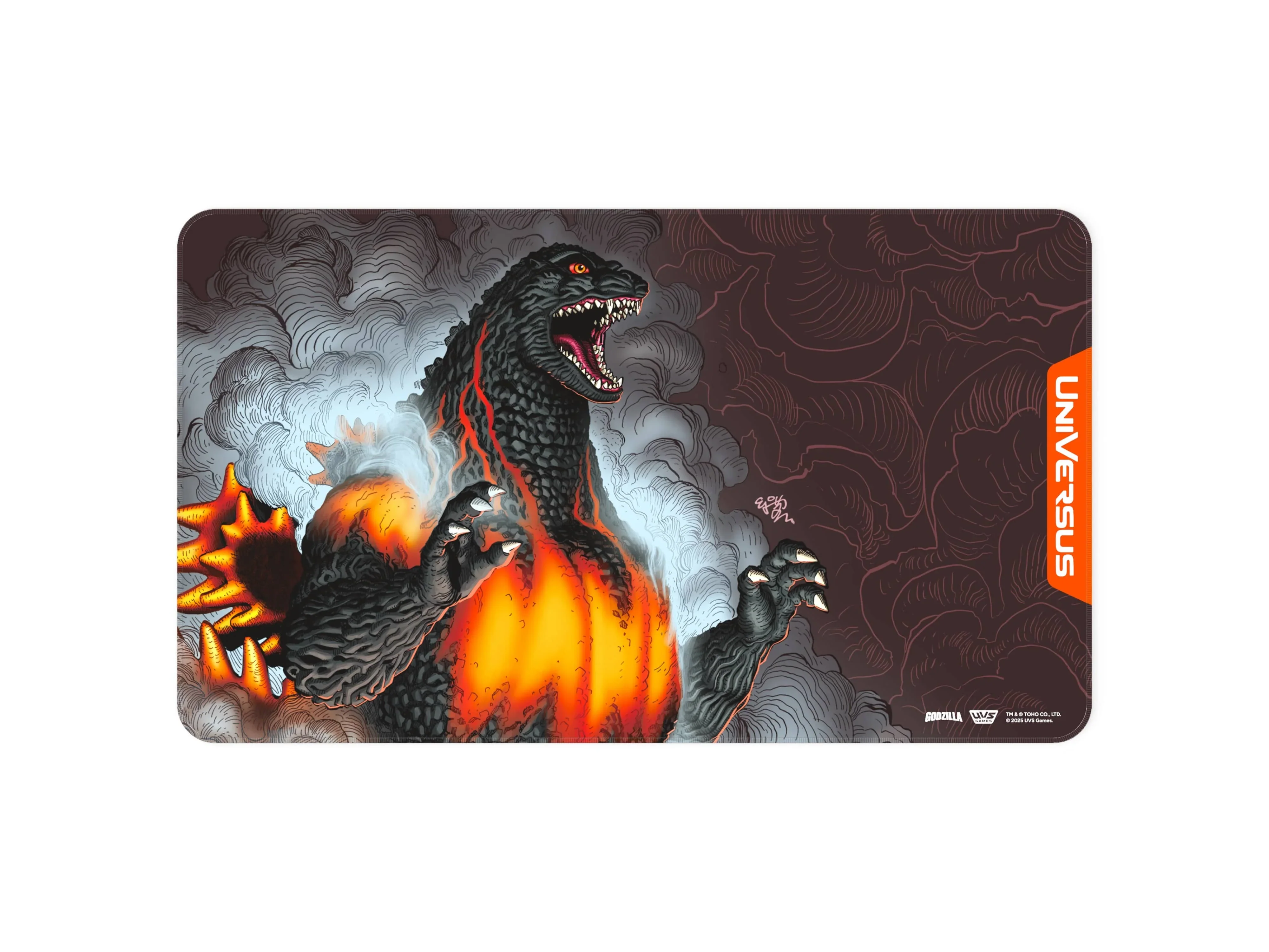 UVS Games - UniVersus: Godzilla Rivals of Kings Playmat - Burning Godzilla