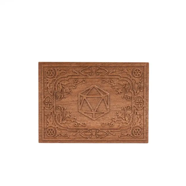 Sapele Runes Wooden Box