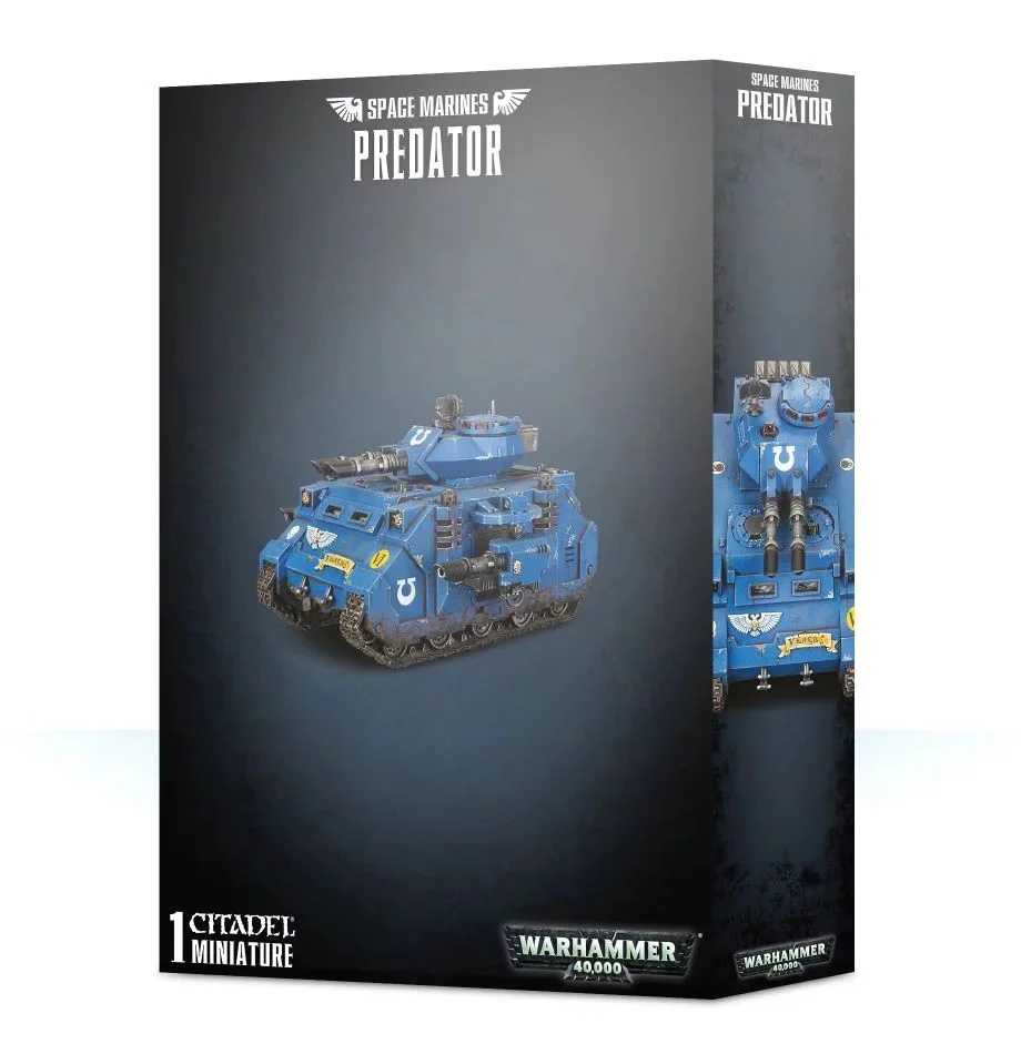 Space Marine Predator Tank