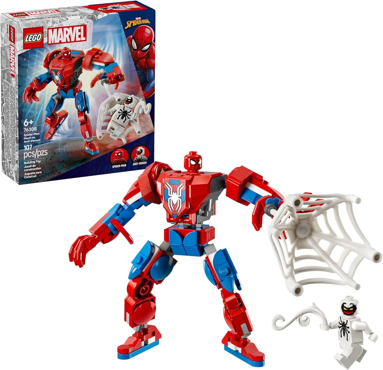 Spider-Man Mech vs. Anti-Venom