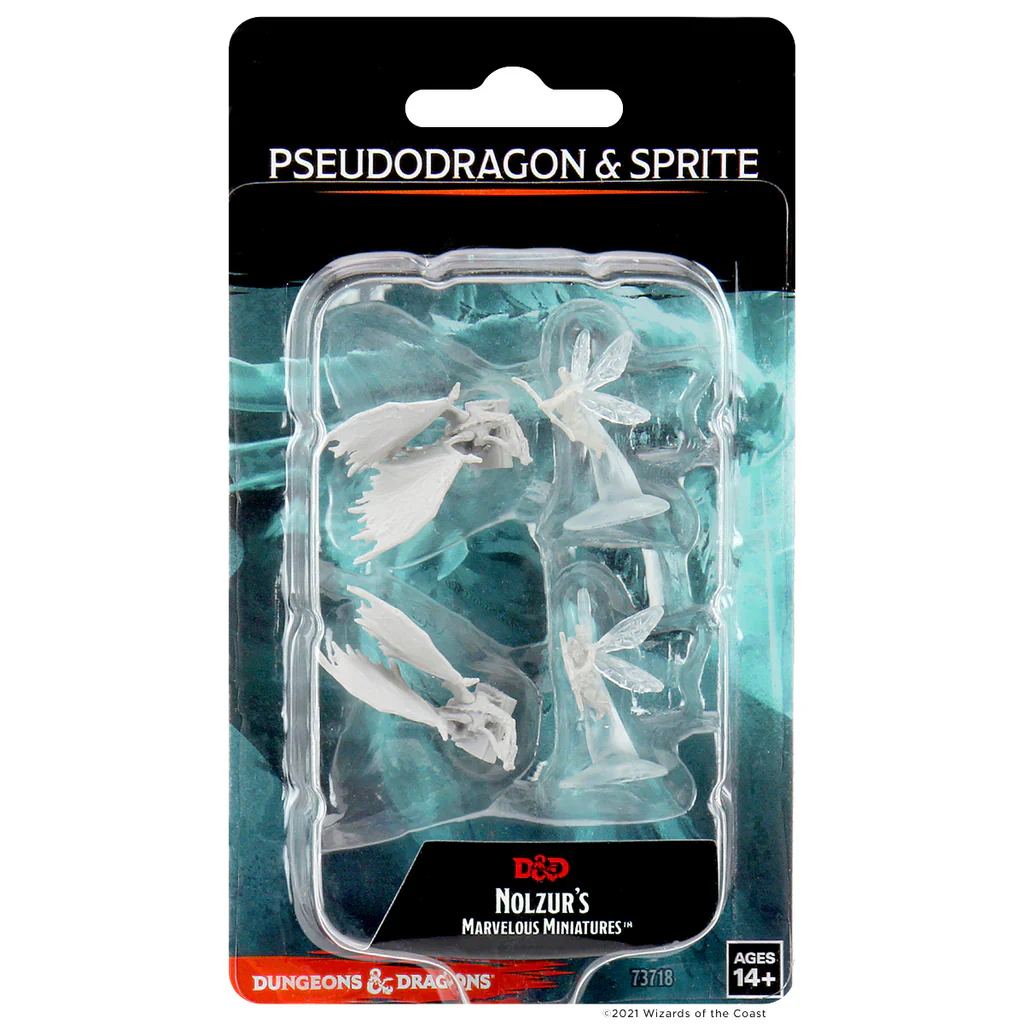 Nolzur's Marvelous Miniatures: Sprite & Psuedodragon