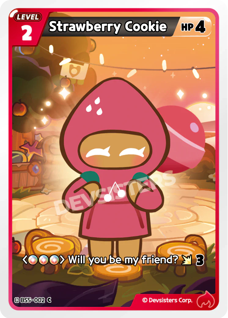 Strawberry Cookie