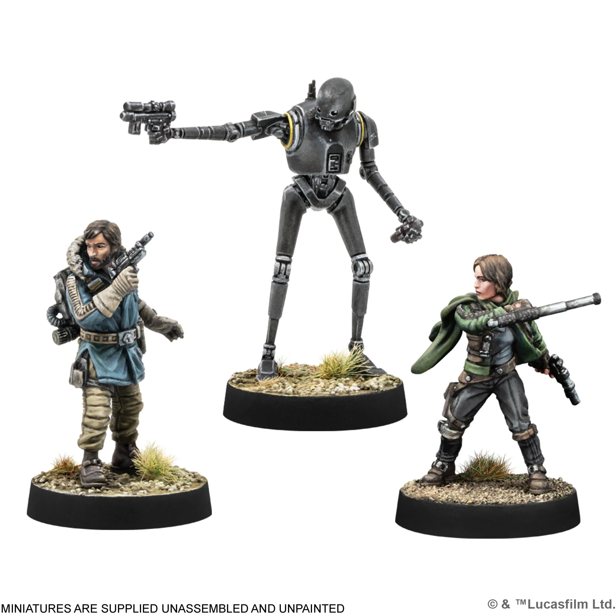 Star Wars: Legion – Cassian Andor, Jyn Erso & K-2SO - Image 3