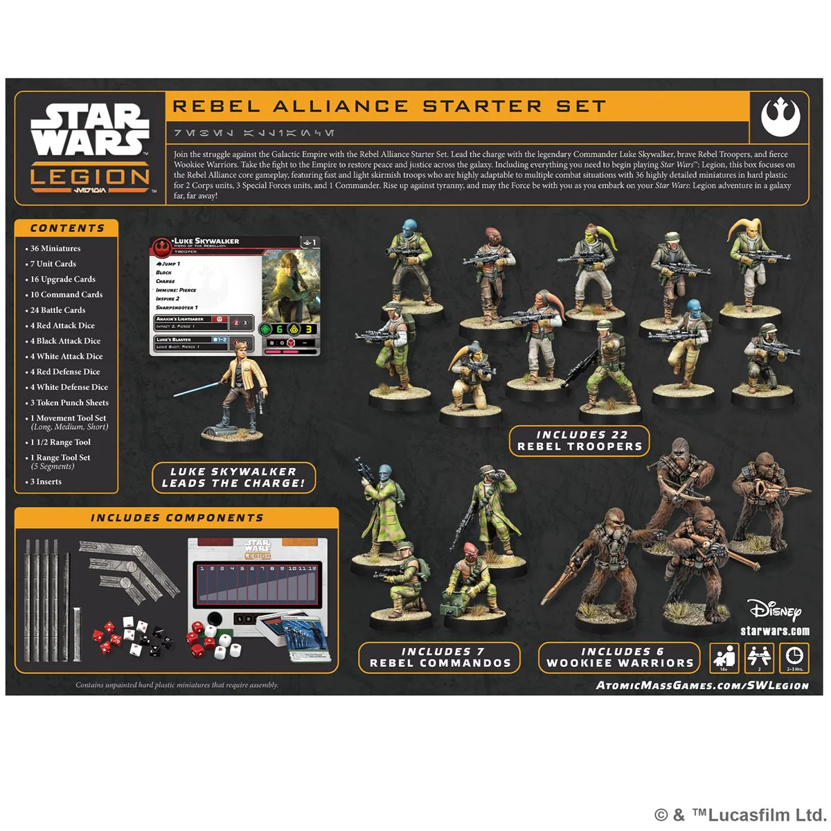 Star Wars Legion Rebel Alliance Starter Set - Image 2