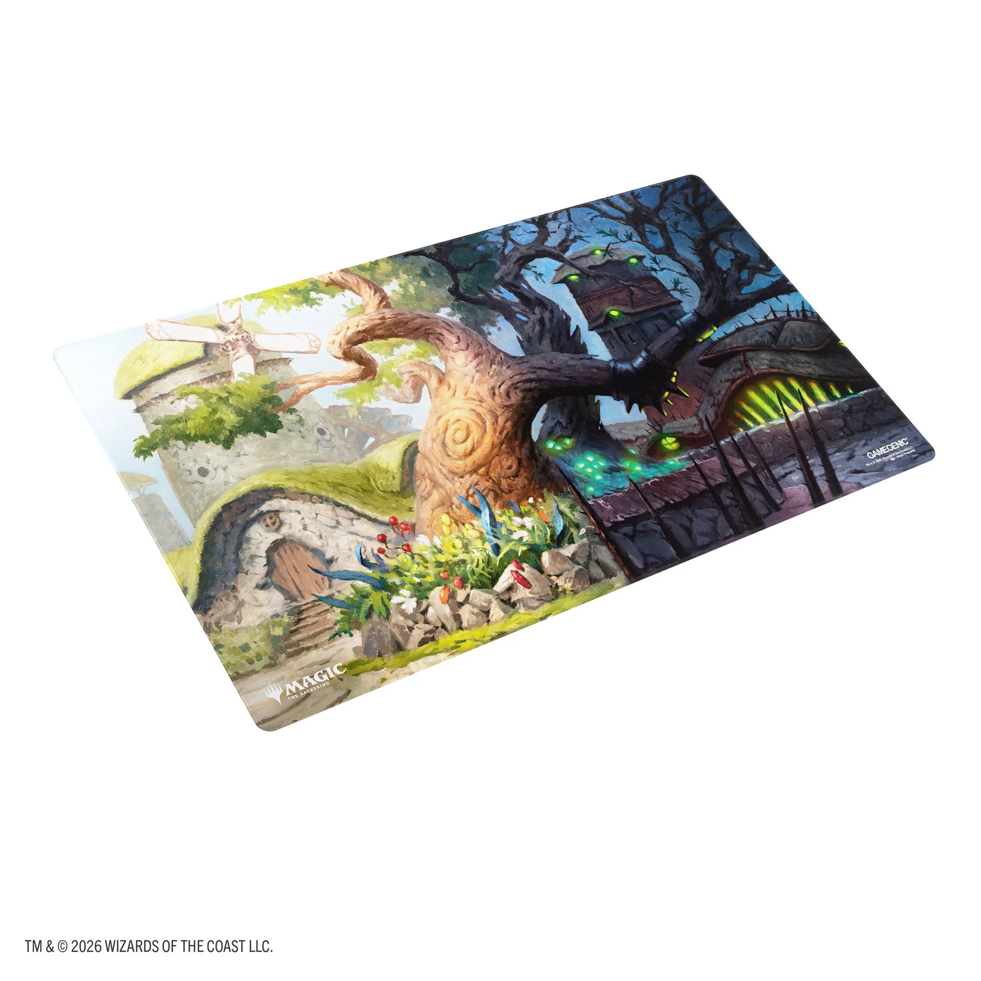 Gamegenic Magic: The Gathering Lorwyn Eclipsed Shiny Prime Playmat - Temple Garden