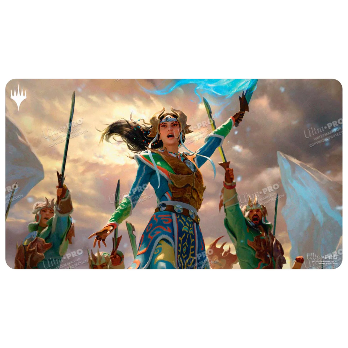 Ultra PRO - Tarkir: Dragonstorm Eshki, Temur's Roar (Temur Roar Commander Deck) Playmat for Magic: The Gathering