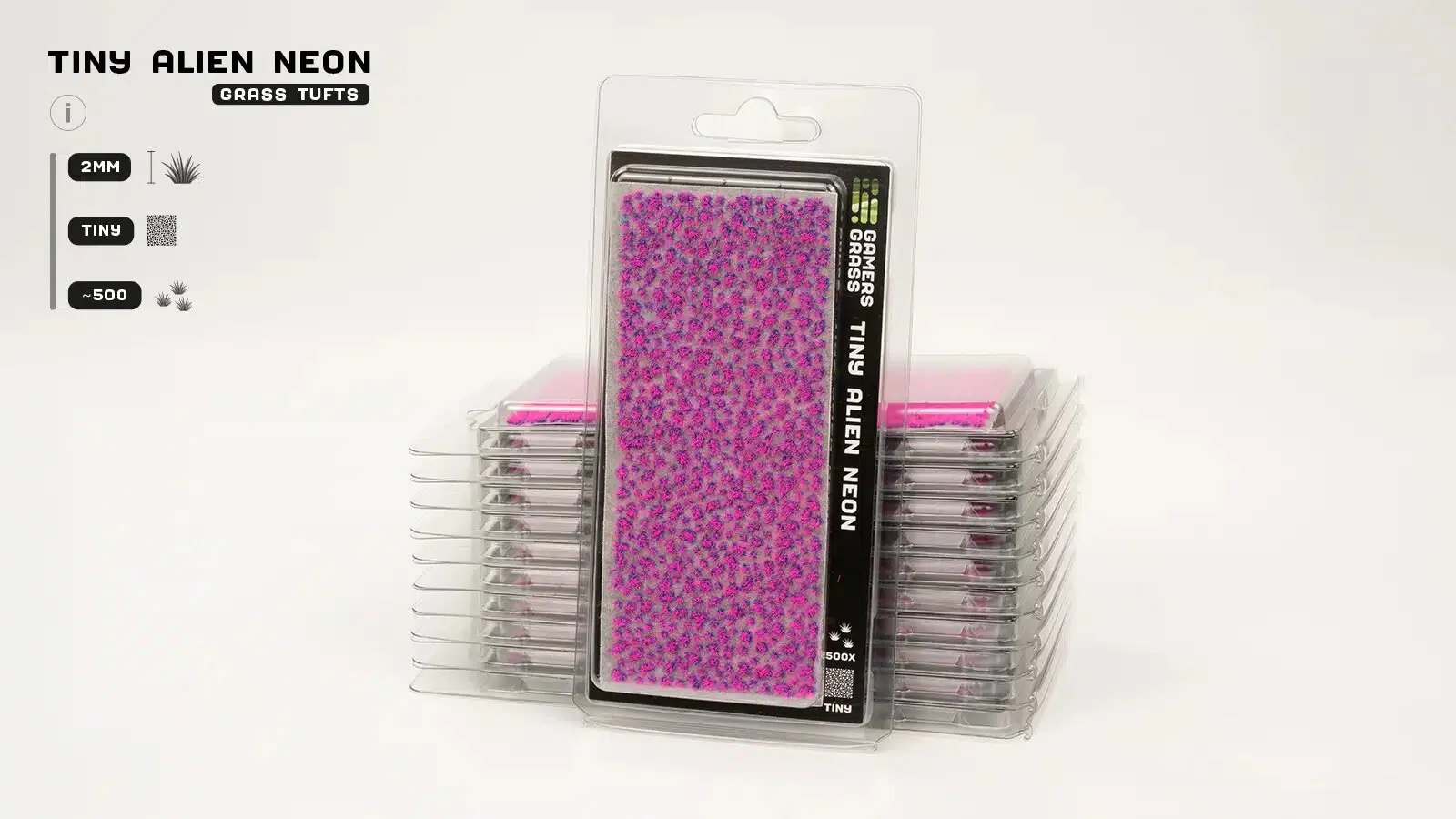 Gamers Grass Tiny Tufts Alien Neon - Tiny - Image 2