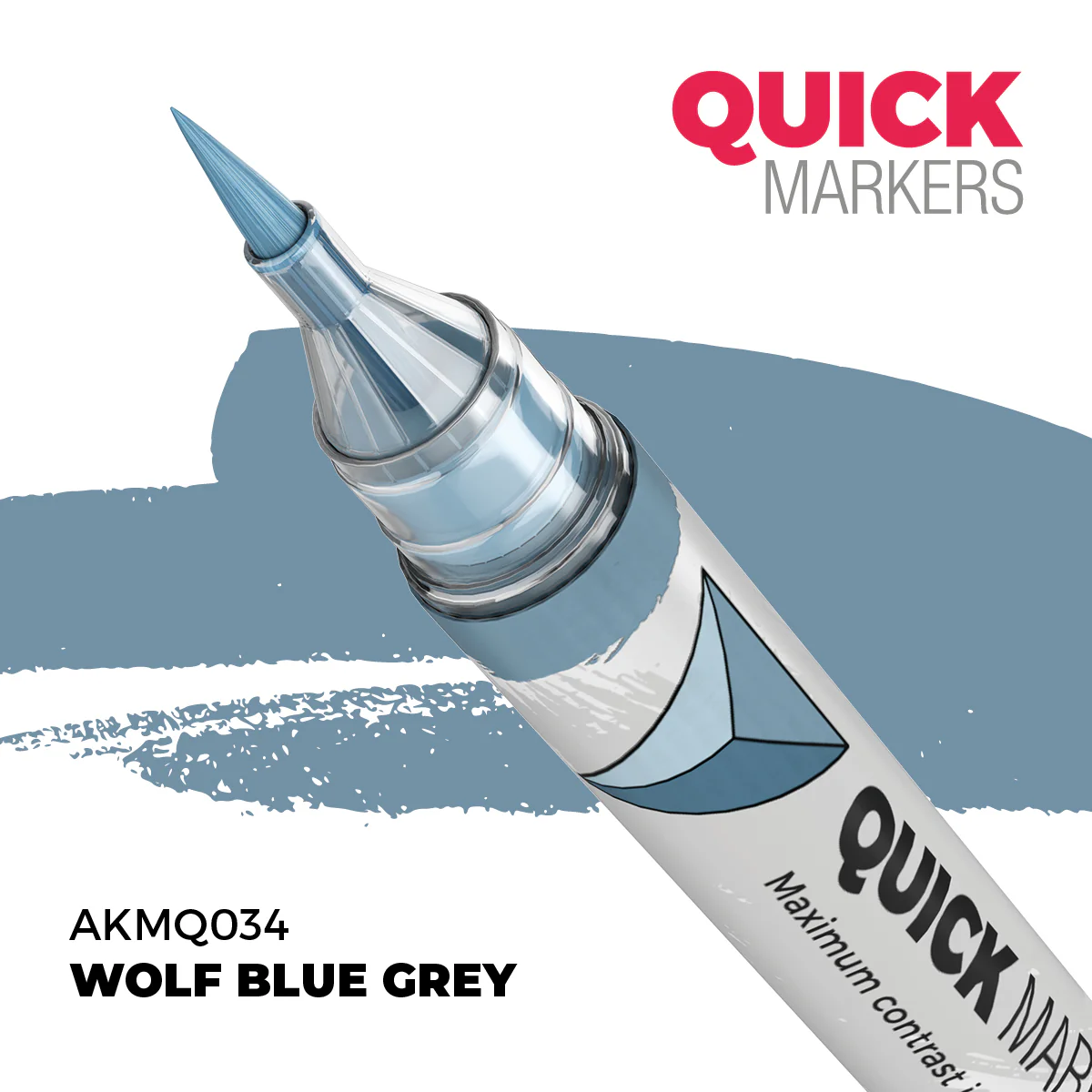 Wolf Blue Grey Quick Marker - Image 2