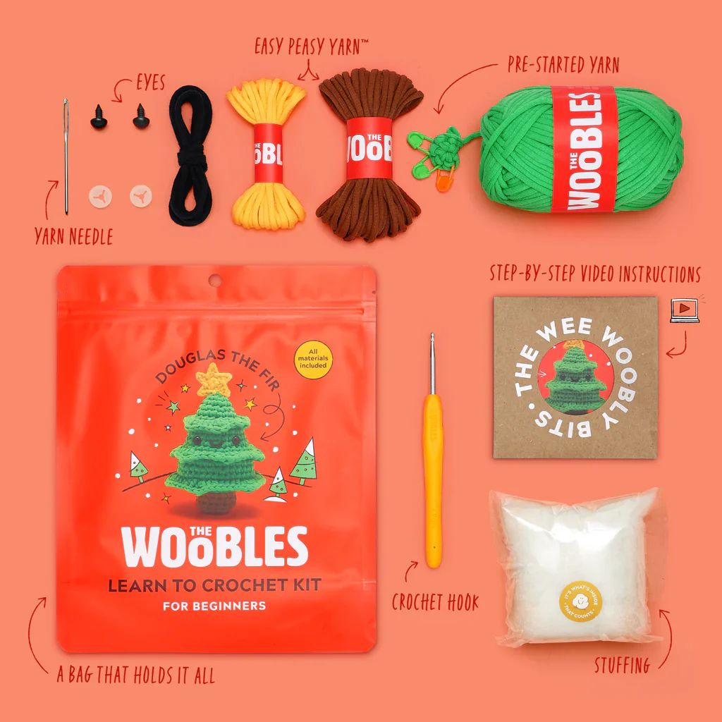 Woobles Douglas Fir Crochet K - Image 2