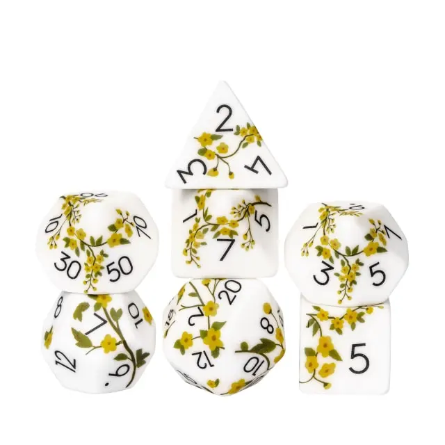 Yellow Flower Water Applique D