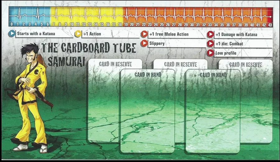 Zombicide: Cardboard Tube Samurai